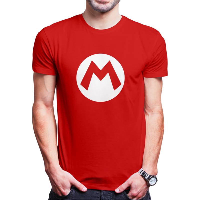 Polo Varon M De Mario Bros (D1709 Boleto.Store)