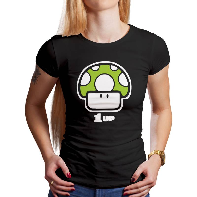 Polo Dama Hongo Mario Bross (D0003 Boleto.Store)