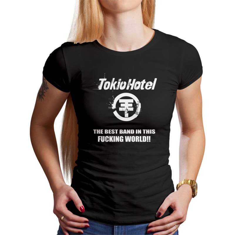 Polo Dama Tokio Hotel (D0500 Boleto.Store)
