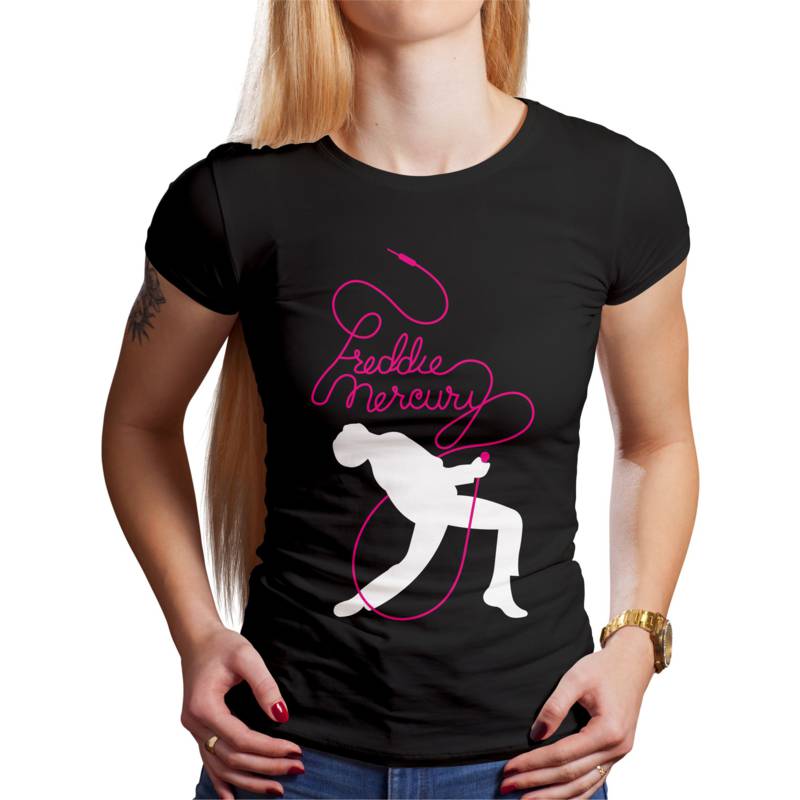 Polo Dama Freddy Mercury (D1673 Boleto.Store)