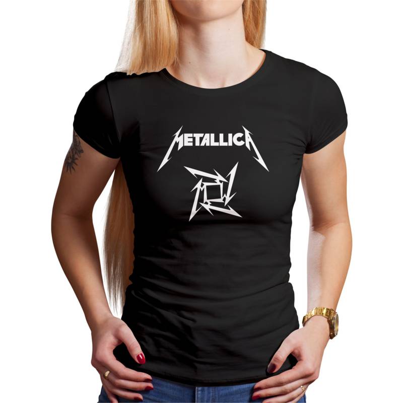 Polo Dama Metallica Estrella (D1674 Boleto.Store)