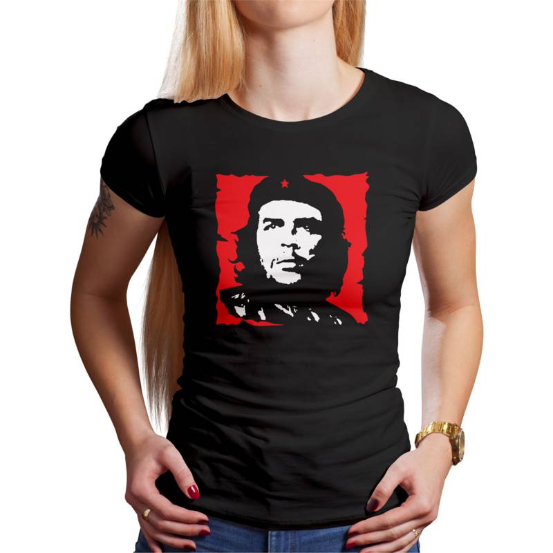 Polo Dama Che Red And White (D1675 Boleto.Store)