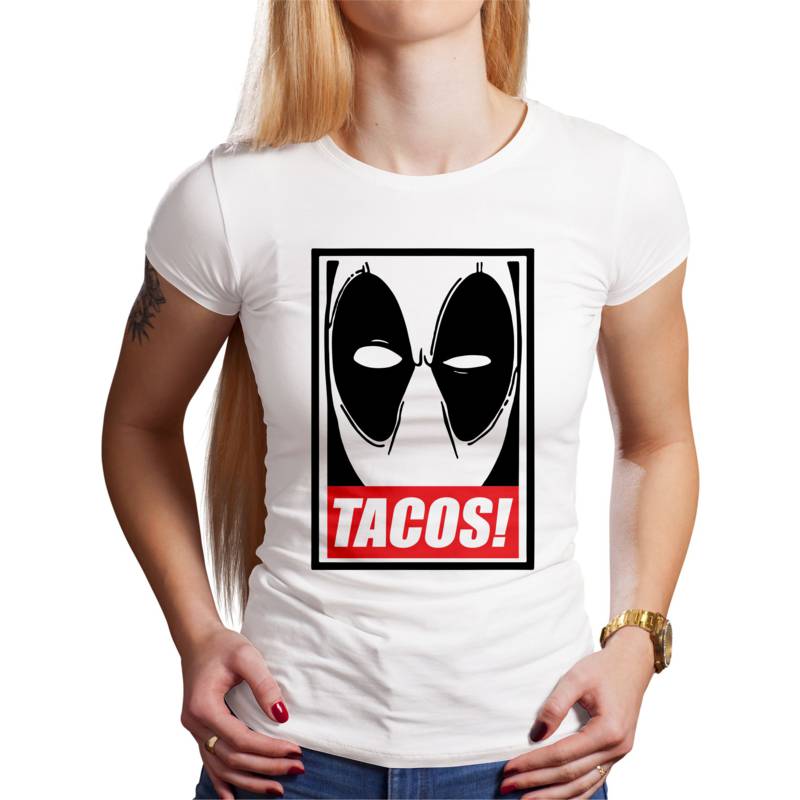 Polo Dama Tacos (D1688 Boleto.Store)