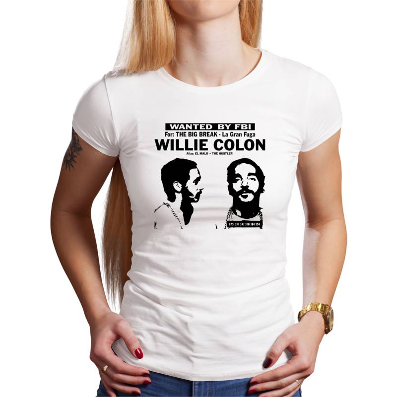 Polo Dama Willie Colon (D1694 Boleto.Store)