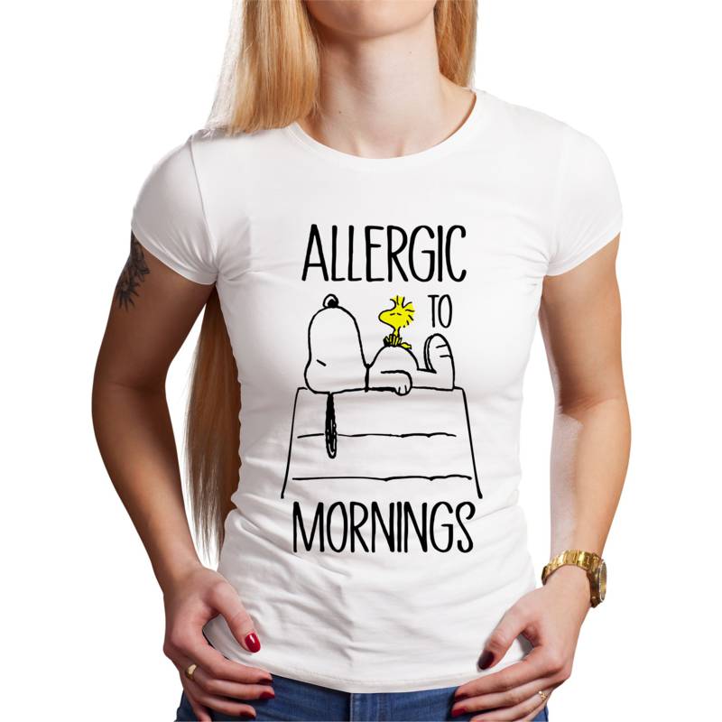 Polo Dama Allergic To Morning (D1701 Boleto.Store)