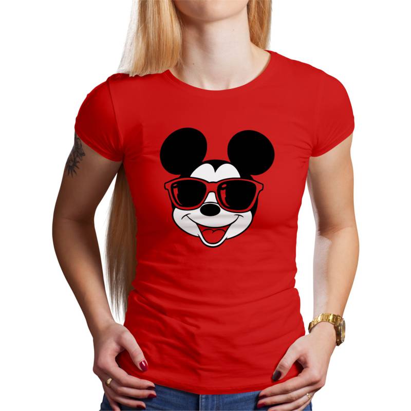 Polo Dama Mickey Lentes (D1704 Boleto.Store)
