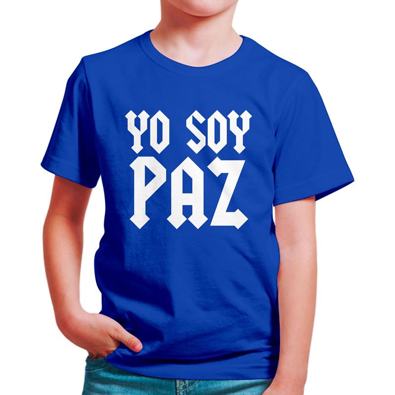 Polo Niño Yo Soy Paz (D0945 Boleto.Store)