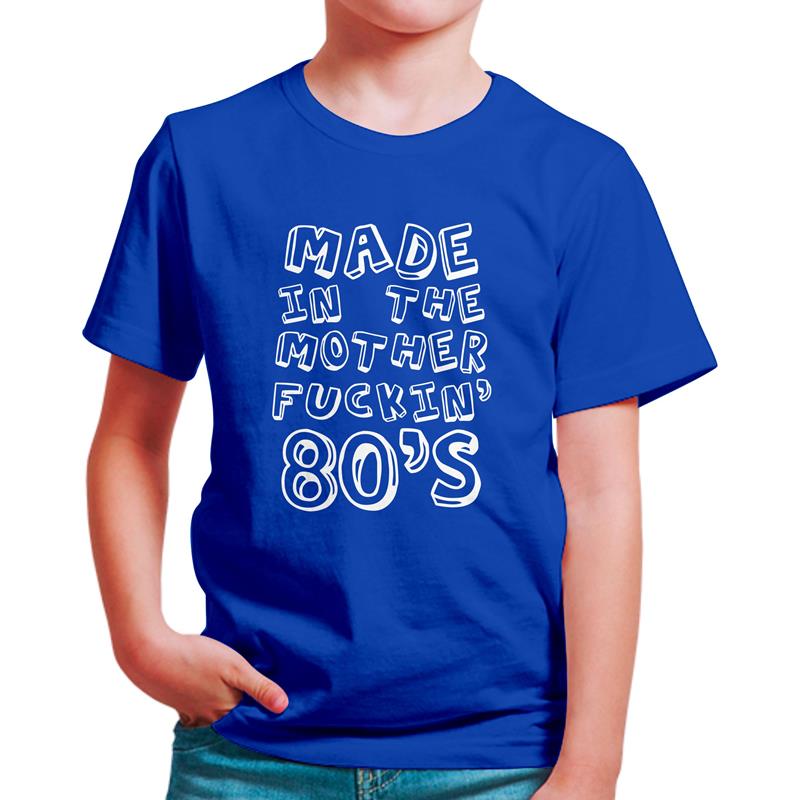Polo Niño Made In The Fuckin 80'S (D0950 Boleto.Store)