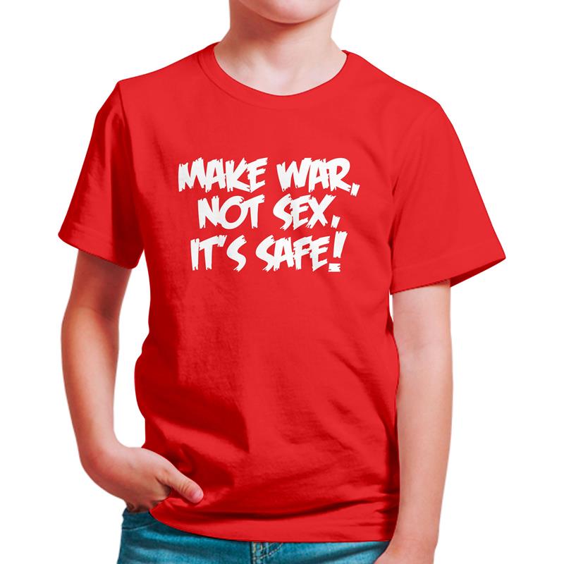 Polo Niño Make War Not Sex (D0965 Boleto.Store)