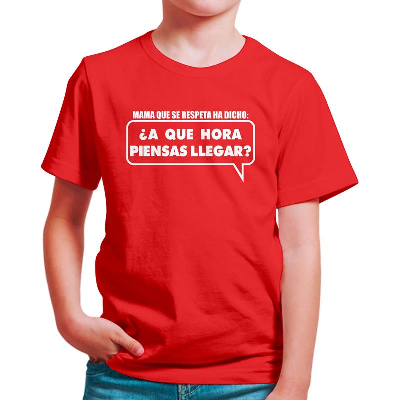 Polo Niño Mama Que Se Respeta (D0966 Boleto.Store)
