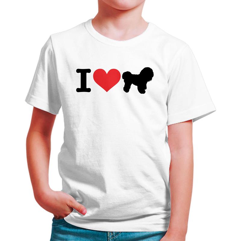 Polo Niño I Love My Bichon Frise (D0982 Boleto.Store)