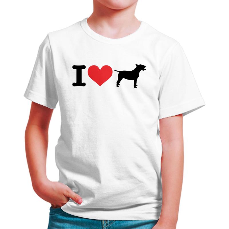Polo Niño I Love My Bullterrier (D0987 Boleto.Store)