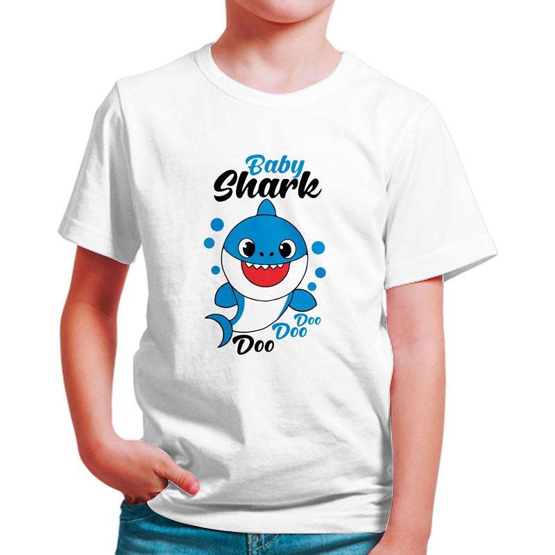 Polo Niño Baby Shark (D1023 Boleto.Store)
