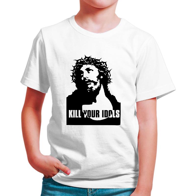 Polo Niño Kill Your Idols (D1027 Boleto.Store)