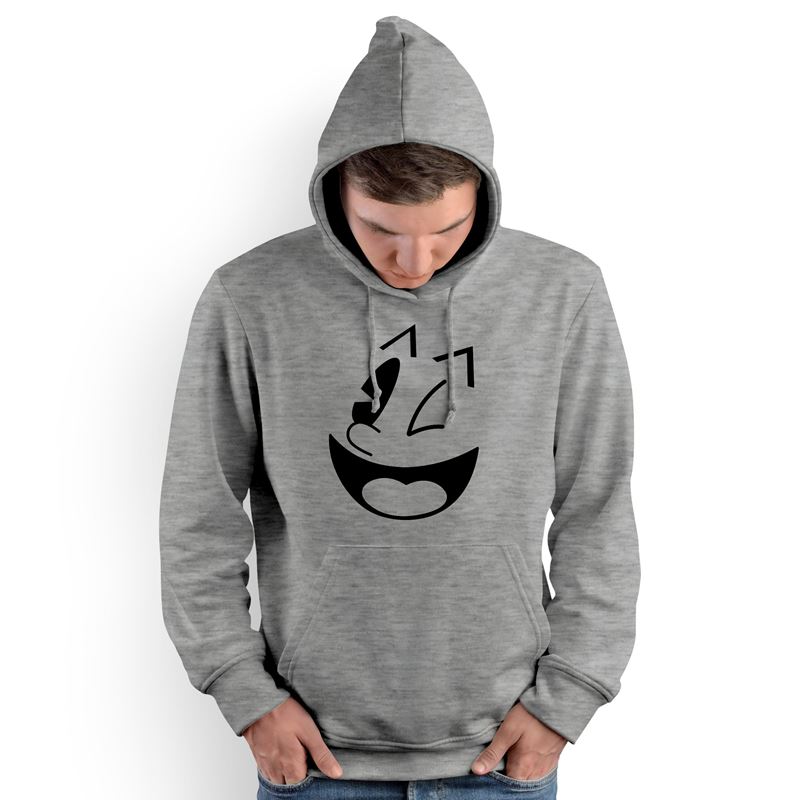 Polera Capucha Pacman Face (D0264 Boleto.Store)