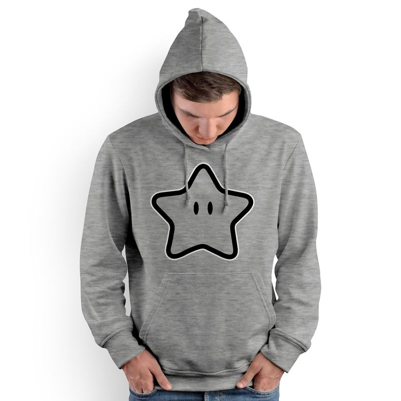 Polera Capucha Star (D0275 Boleto.Store)