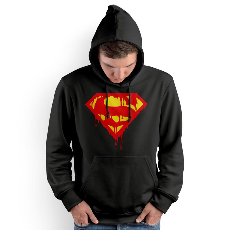 Polera Capucha Superman Del Fin Del Mundo (D0276 Boleto.Store)