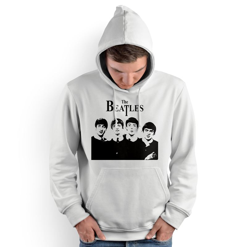 Polera Capucha The Beatles Old (D0286 Boleto.Store)