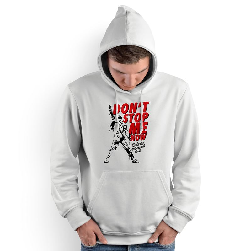 Polera Capucha Don'T Stop Me Now (D1693 Boleto.Store)