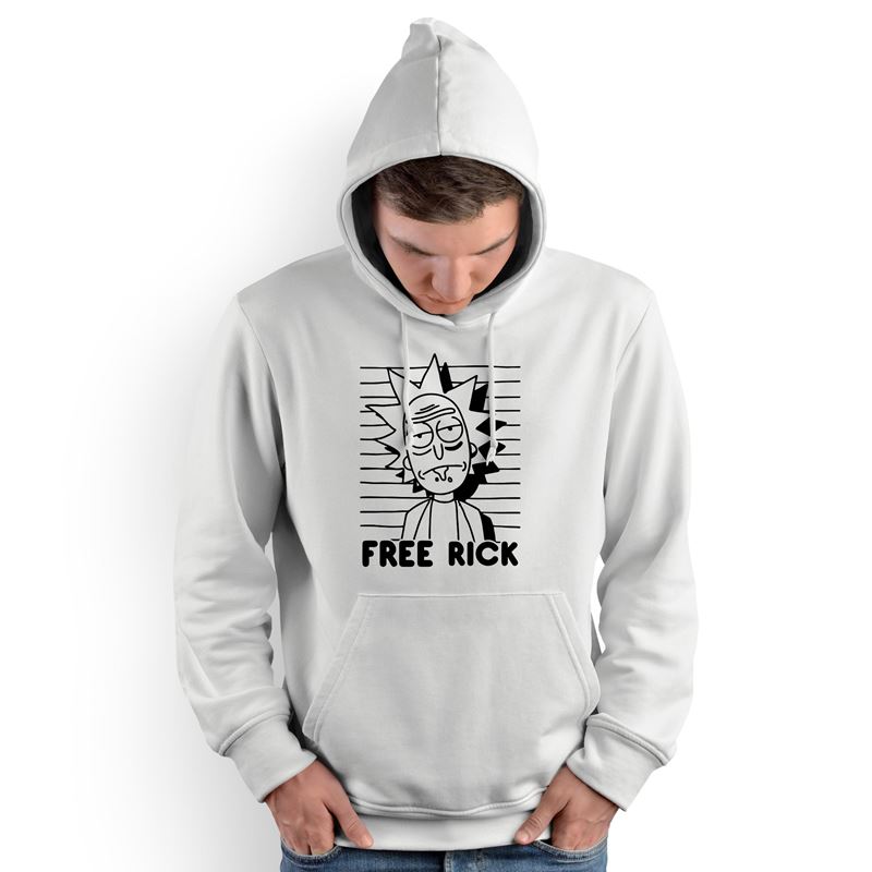 Polera Capucha Free Rick (D1703 Boleto.Store)