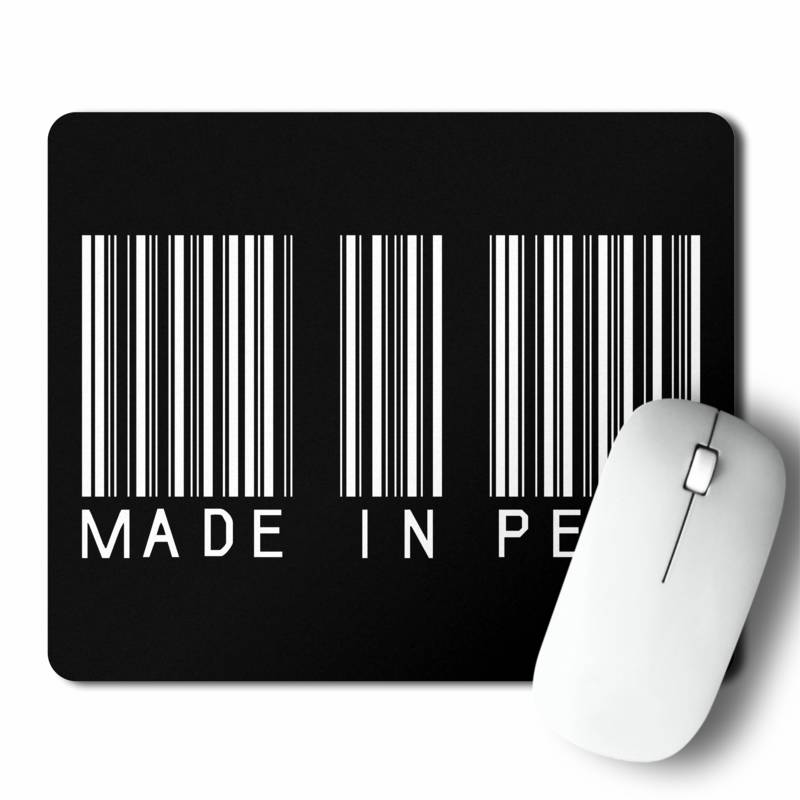 Mousepad Made In Peru Barcode (D0016 Boleto.Store)