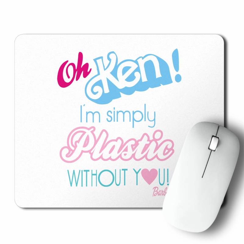 Mousepad Barby Speaks With Ken (D0040 Boleto.Store)