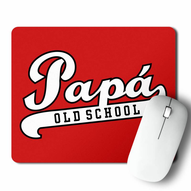 Mousepad Papá Old School (D0114 Boleto.Store)