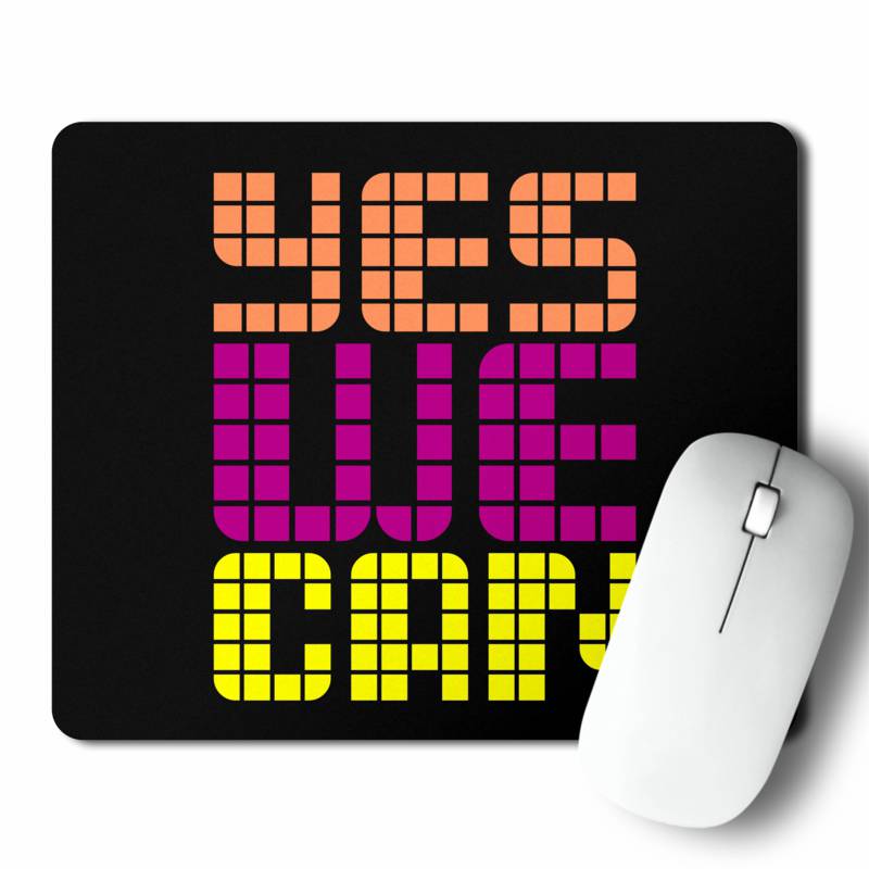 Mousepad Yes We Can (D0155 Boleto.Store)