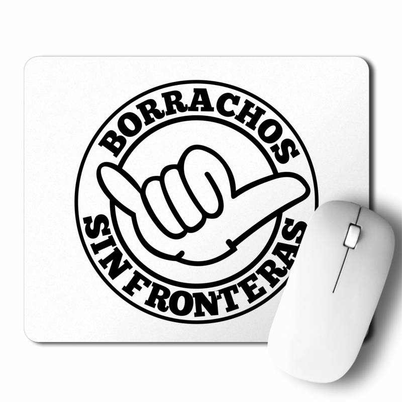 Mousepad Borrachos Sin Fronteras (D0204 Boleto.Store)