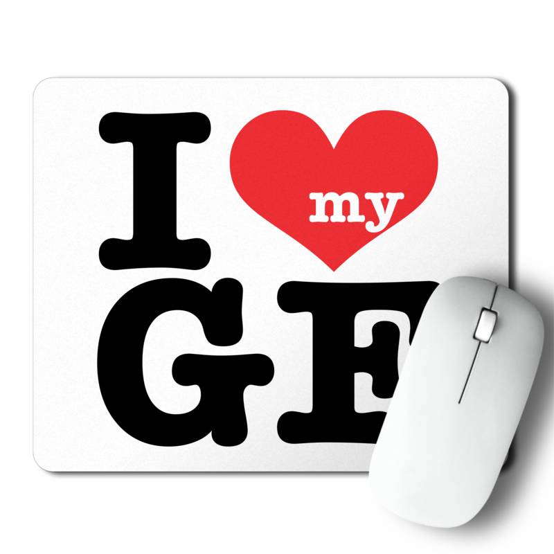 Mousepad I Love My Girlfriend (D0213 Boleto.Store)