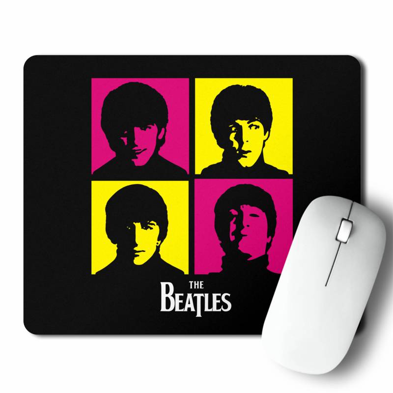 Mousepad The Beatles Pop Art (D0222 Boleto.Store)