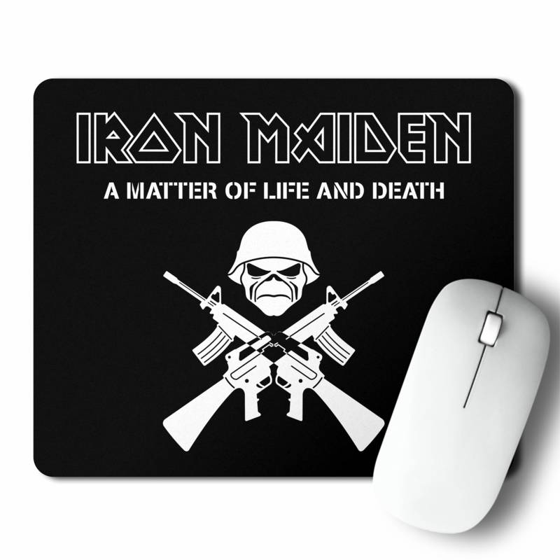 Mousepad Iron Maden Face (D0248 Boleto.Store)