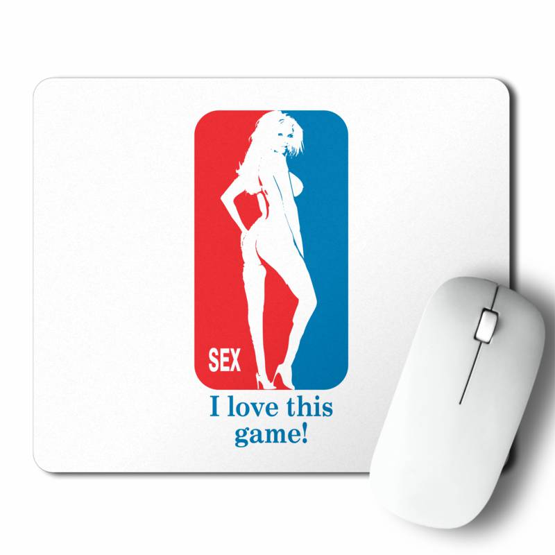 Mousepad I Love This Game (D0249 Boleto.Store)