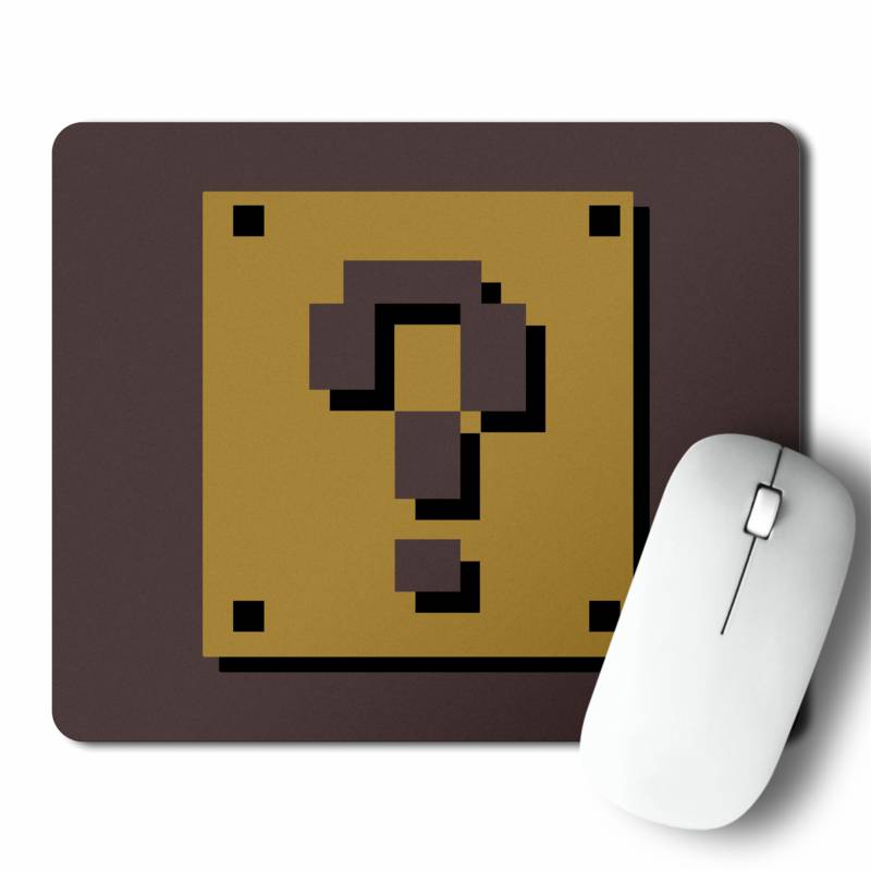 Mousepad Super Mario Block (D0257 Boleto.Store)