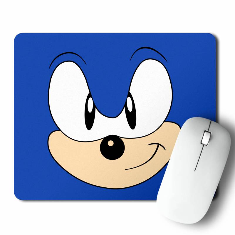 Mousepad Sonic Face (D0271 Boleto.Store)