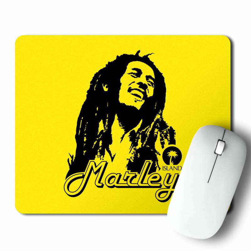 Mousepad Bob Marley Island (D0291 Boleto.Store)