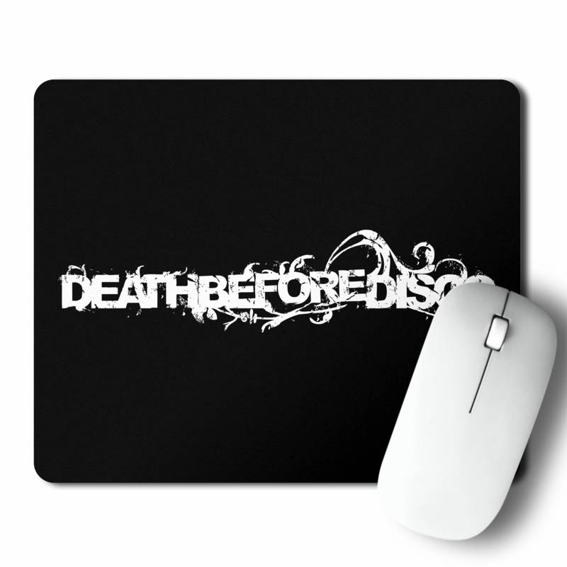 Mousepad Death Before Disco (D0295 Boleto.Store)