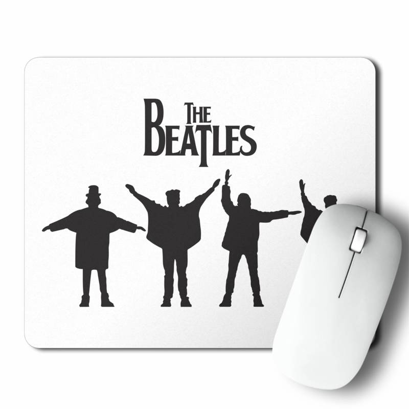 Mousepad The Beatles Silhouettes (D0351 Boleto.Store)