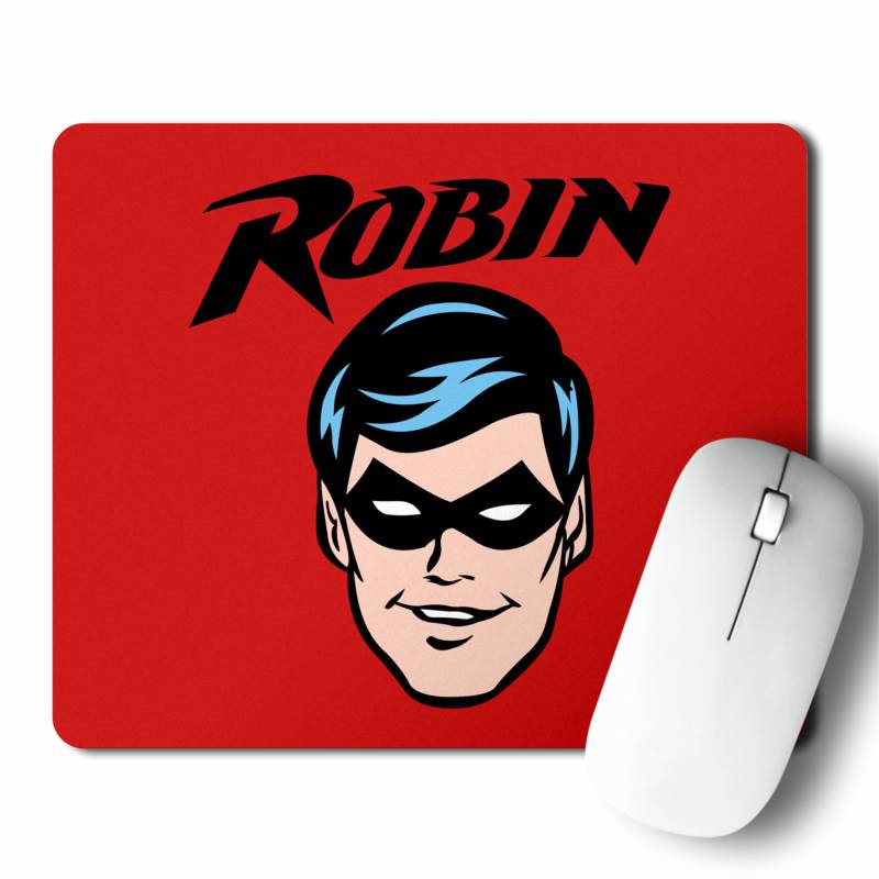 Mousepad Robin Face (D0444 Boleto.Store)