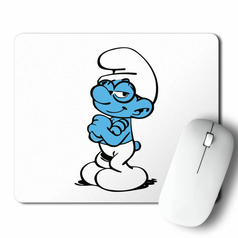 Mousepad Pitufo Filosofo (D0491 Boleto.Store)
