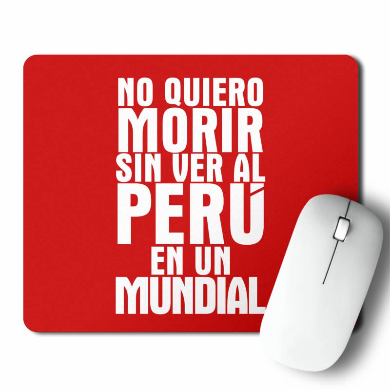 Mousepad No Quiero Morir (D0510 Boleto.Store)
