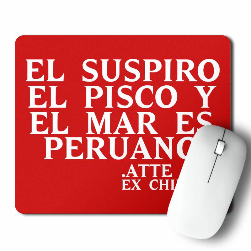 Mousepad Son Peruanos (D0515 Boleto.Store)