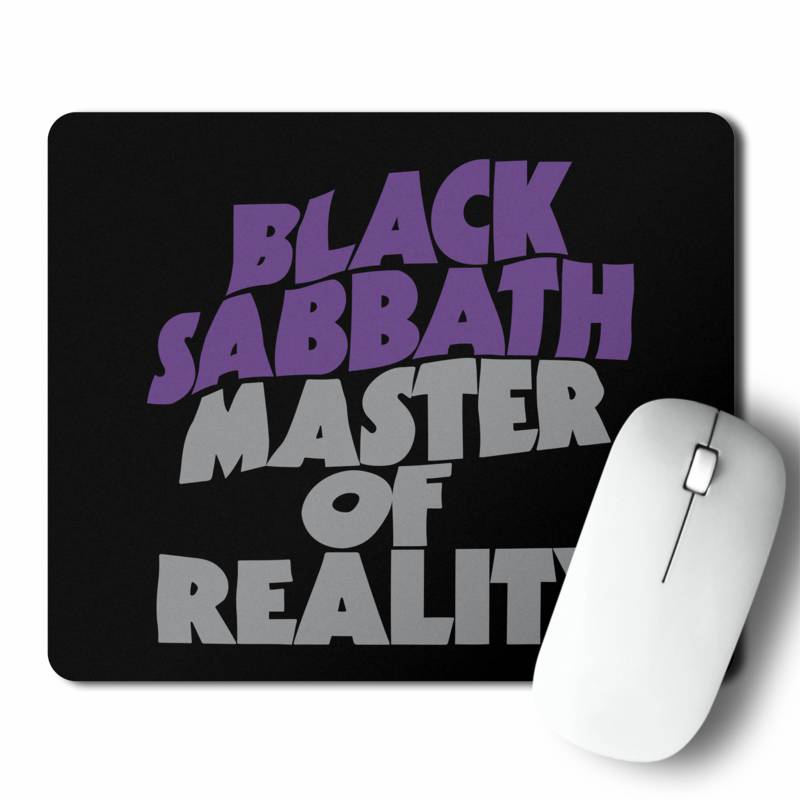 Mousepad Black Sabbath Text (D0542 Boleto.Store)