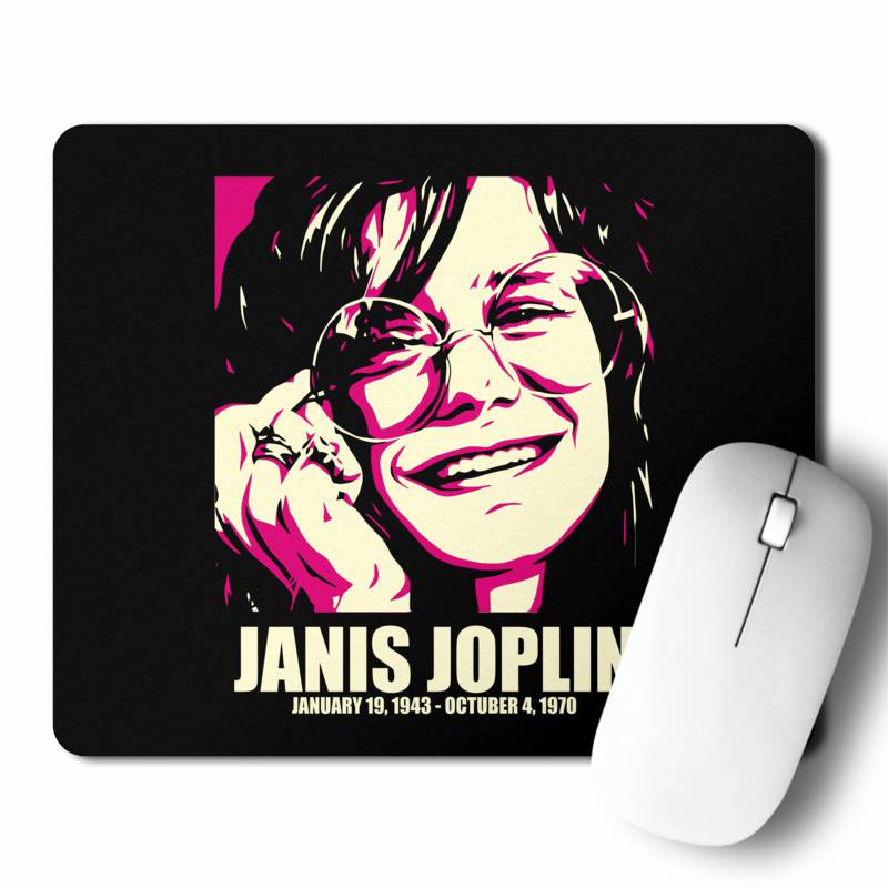 Mousepad Janis Joplin Since (D0544 Boleto.Store)