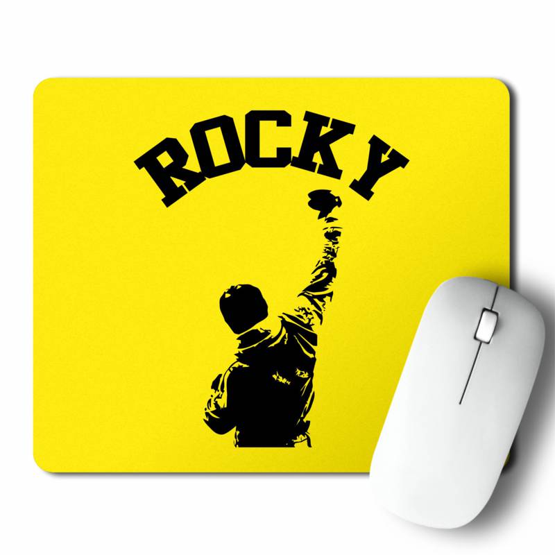 Mousepad Silueta Rocky (D0588 Boleto.Store)