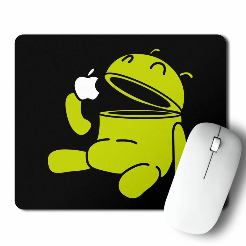 Mousepad Android Eating (D0609 Boleto.Store)