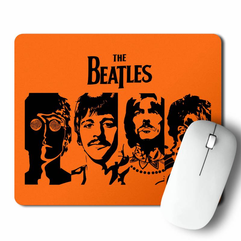 Mousepad Beatles Face (D0648 Boleto.Store)