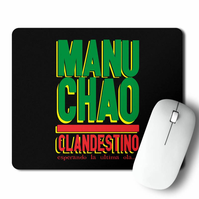 Mousepad Manu Chao Texto (D0655 Boleto.Store)