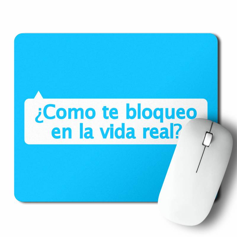 Mousepad Como Te Bloqueo (D0685 Boleto.Store)