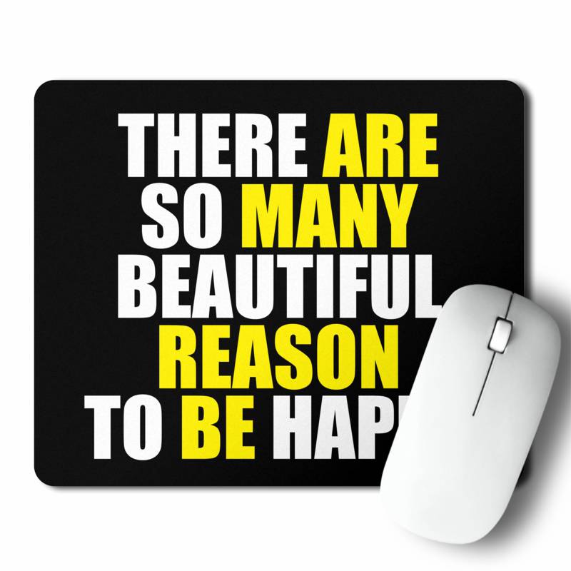 Mousepad To Be Happy (D0746 Boleto.Store)